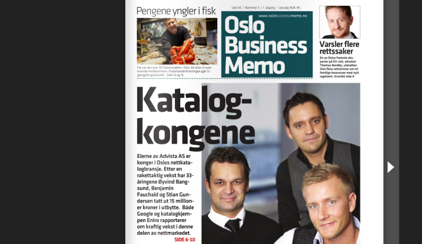 Oslo Business Memo er ute med ny papirutgave i uke 50, den distribueres til 10 000 bedriftsledere i Osloregionen.