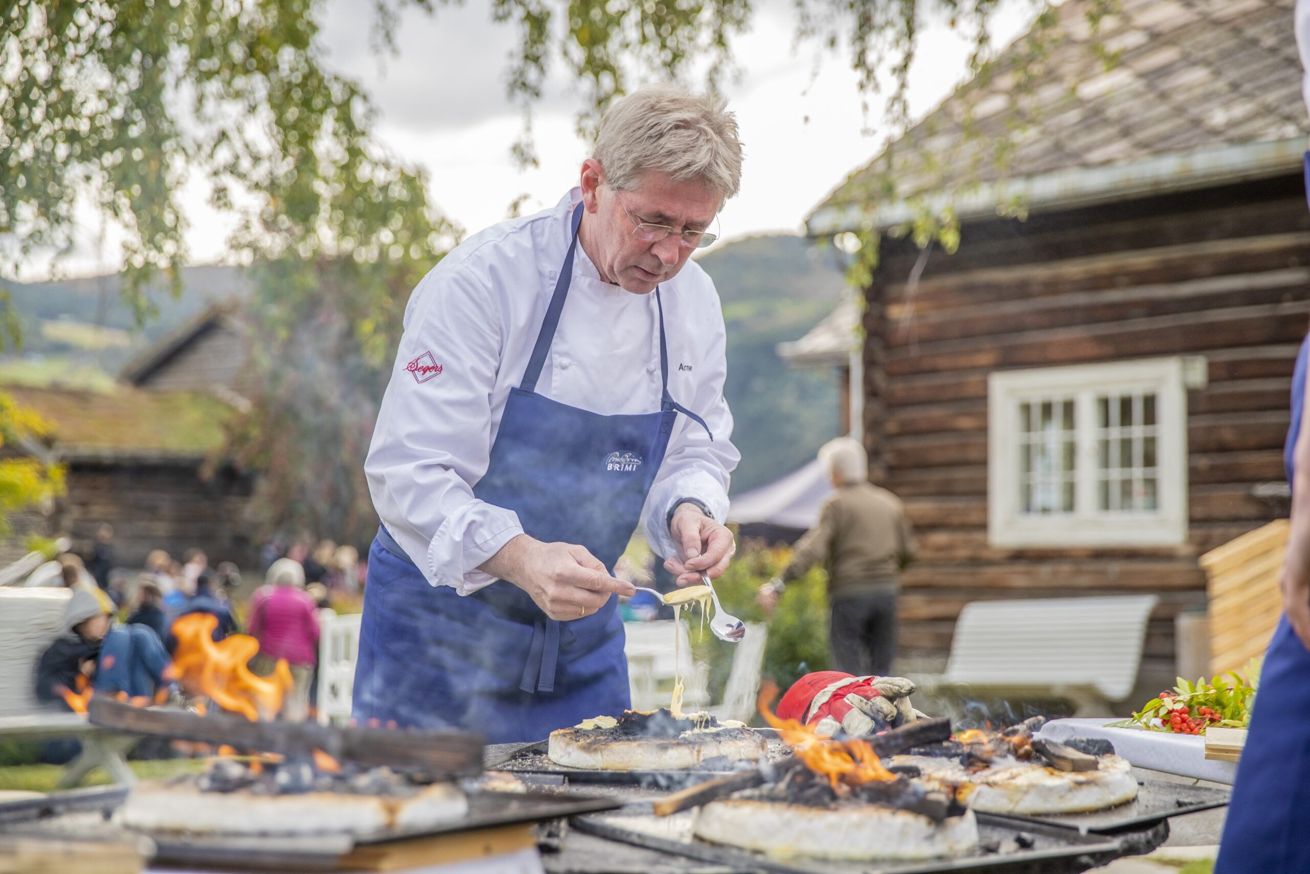 Brimi set si ære i lokal verdiskaping gjennom å forvalte og formidle både mat, kultur og historie i nærkontakt med naturen i Jotunheimen. Foto: Stian Lysberg Solum / NTB / NPK