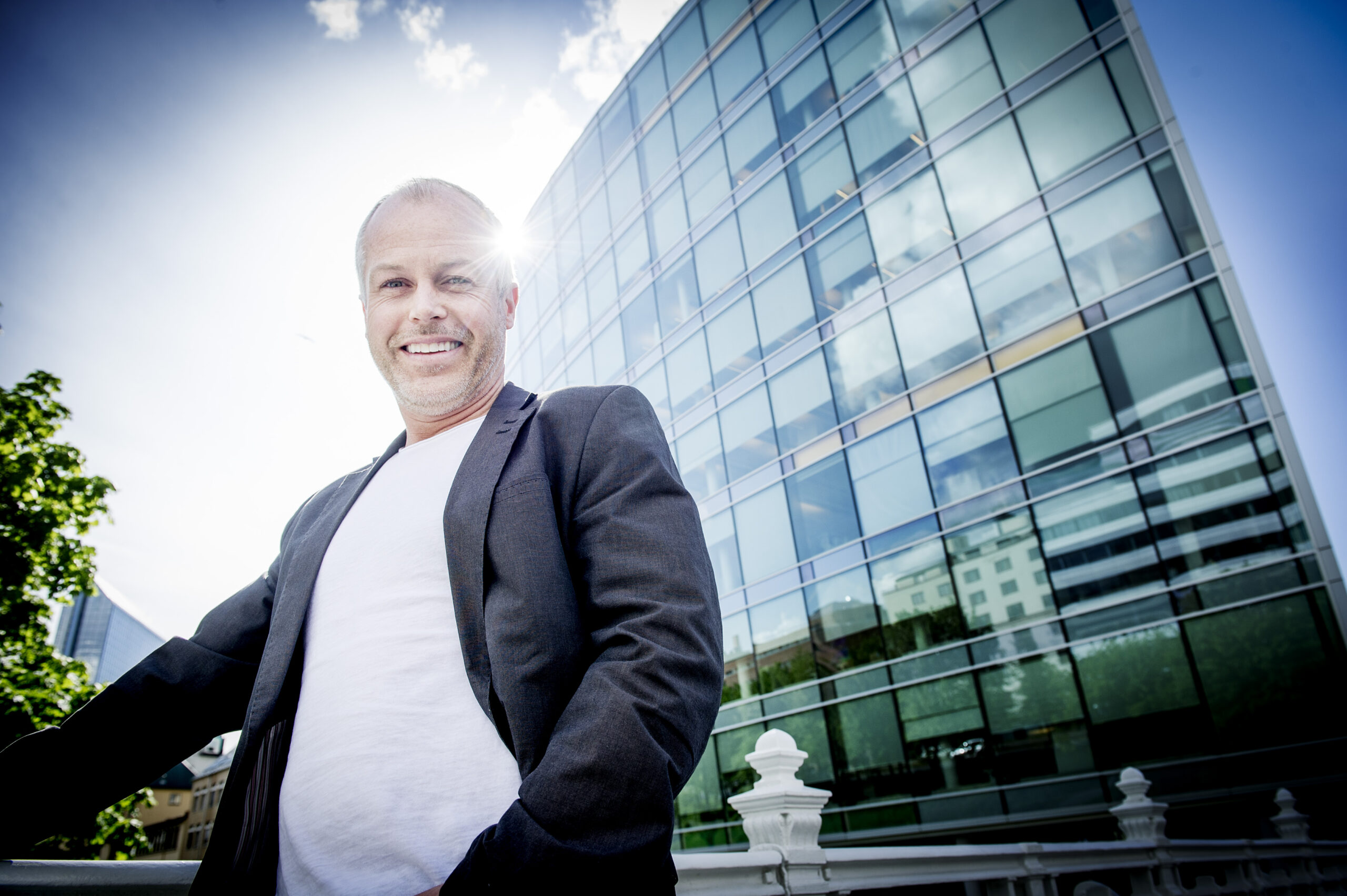 .domeneboom. Ståle Schumacher i Domeneshop tror 500 nye toppdomener vil slå an, etter at den første forvirringen har lagt seg. (FOTO: Gorm Gaare)