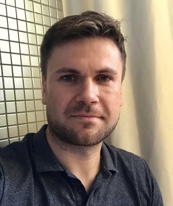 Dmitriy Primak jobber for Norsk-ukrainsk Handelskammer i Ukraina. Foto: Privat