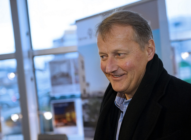 DnBNOR-sjef Rune Bjerke drysser 2,6 millioner over innovative forretningsideer. Foto: DnBNOR