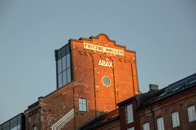 Hovedkontor: Abax holder til i det gamle industriområdet Hammerdalen i Larvik. FOTO: YASMIN SFRINTZERIS