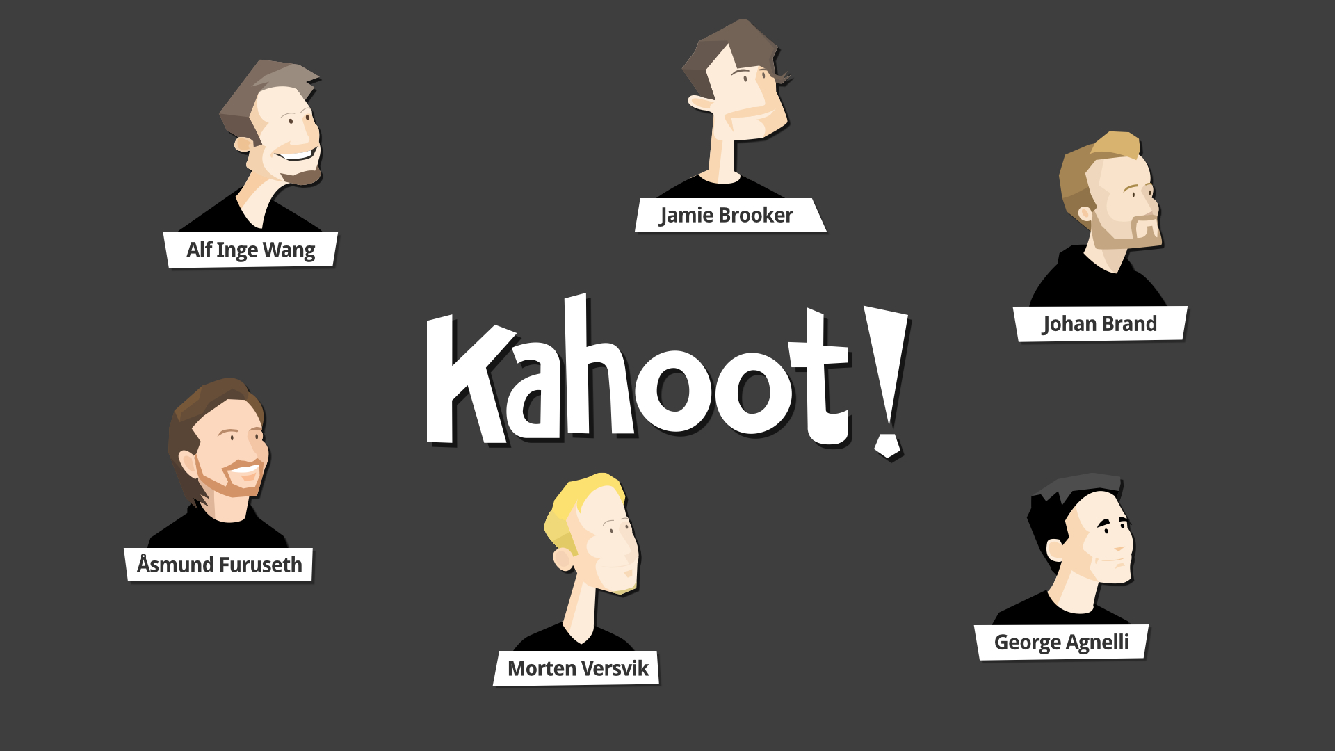 Det er ikke bare navnet som er kult - eller fjollete - slik ønsker gründerne å fremstå. Illustrasjon: Kahoot!