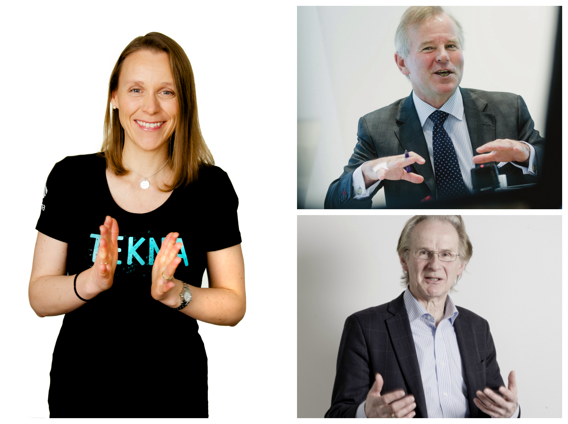 I denne kronikken skriver Lise Lyngsnes Randeberg, President i Tekna, Ole Petter Ottersen, UiO og Øystein Lie, NMBU at medisin og human helse må inkluderes i den nasjonale bioøkonomistrategien. Foto: Gorm K. Gaare og Tekna.
