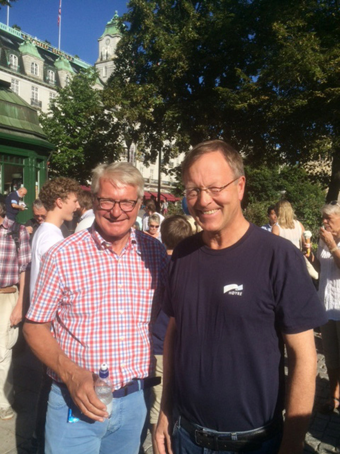 Fabian Stang og Morten Steenstrup