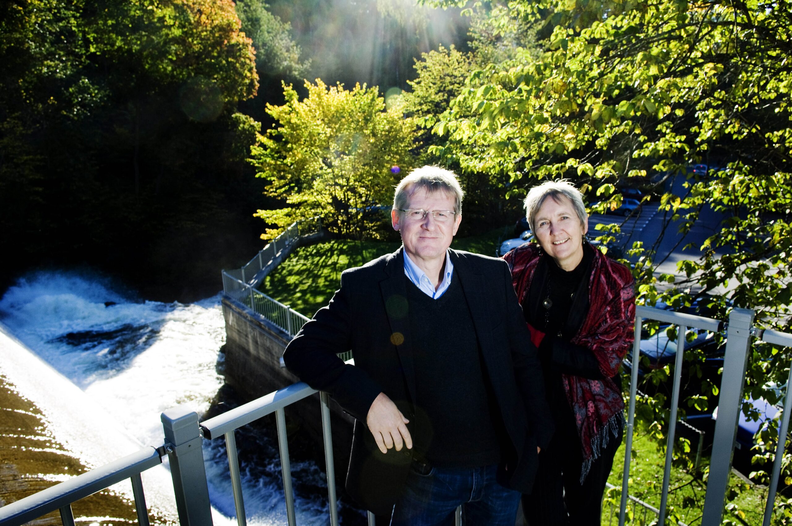 Daglig leder Ola Gudmundsen og kvalitetssjef Randi Riise i Link Medical Research. Foto: Gorm K. Gaare