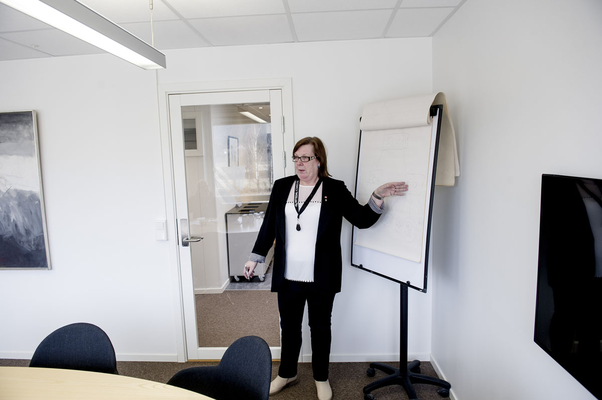 Nittedal-ordfører Hilde Thorkildsen kjemper for å unngå at kommunen blir en bakgård for Oslo.