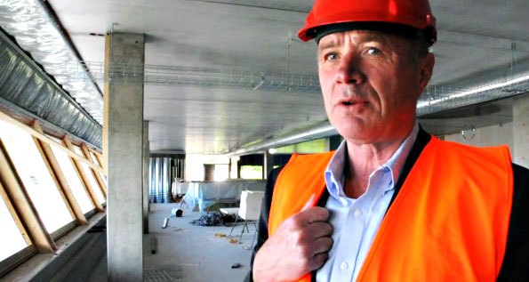 Peter Groth leder Aspelin Ramm AS. Foto: Veidekke AS