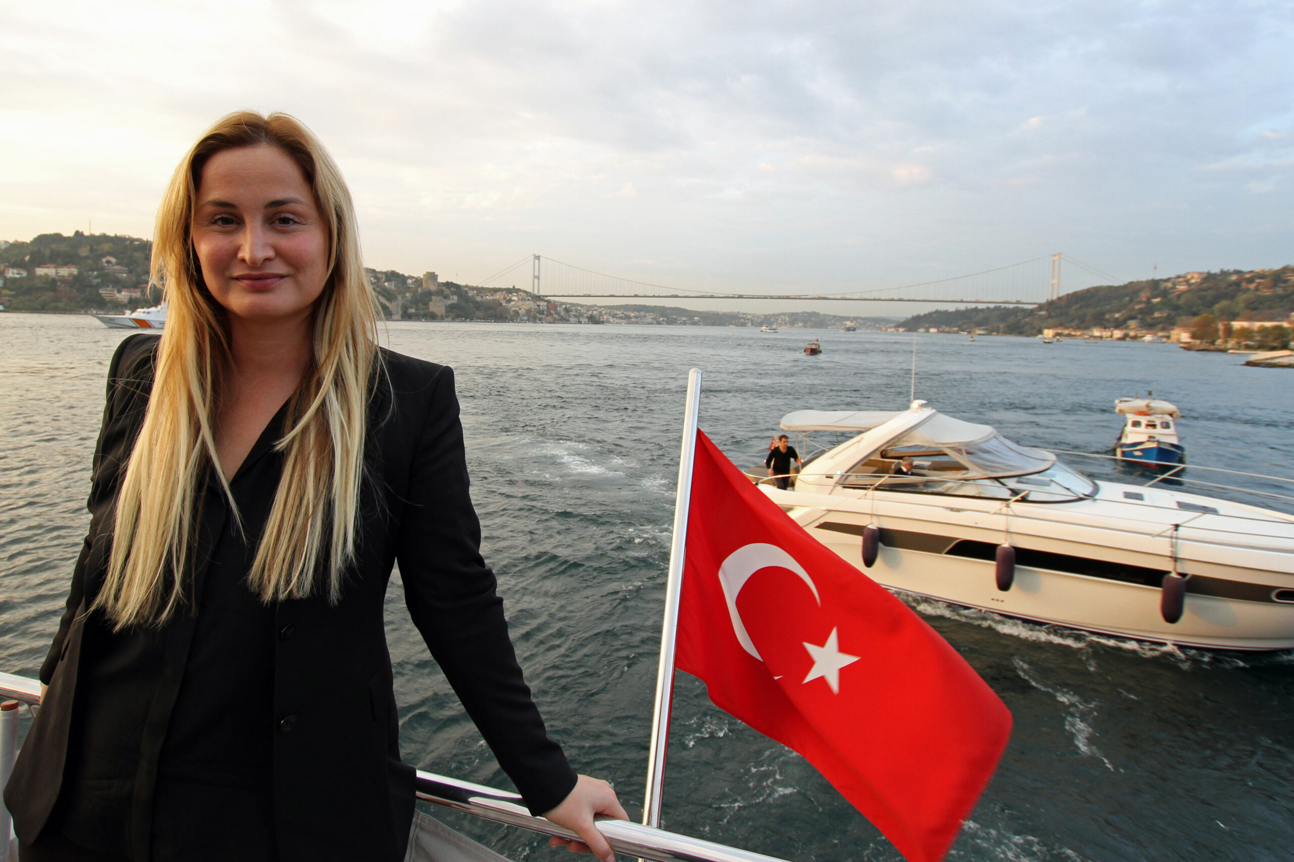Dilek Ayhan, State Secretary / Deputy Minister, Norwegian Ministry of Trade, Industry and Fisheries, opens the Marine Innovation Day in Bergen, March 4th, 2014.