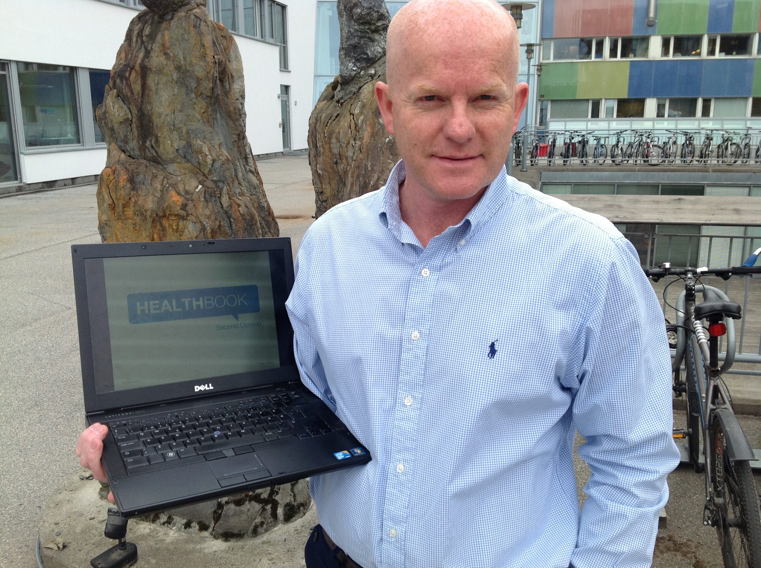 Harald Jellum leder etableringen av en ny global webhelsetjeneste, Healthbook. Foto: OMI