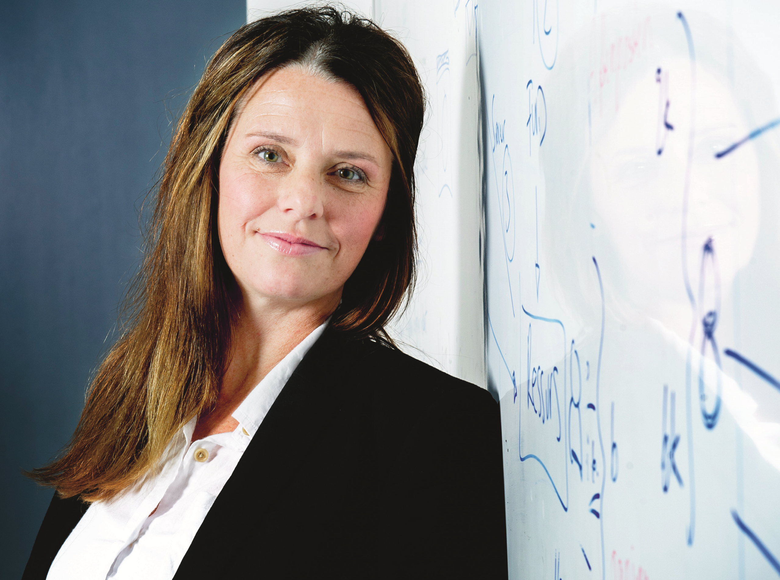 Anne Kristine R. Grude jakter på risikokapital til sitt gründerfirma SocialBoards. Pengene til nystartede virksomheter sitter langt inne, det hjelper ikke at Oslo er hovestad i verdens rikeste land. Foto: GORM K. GAARE.
