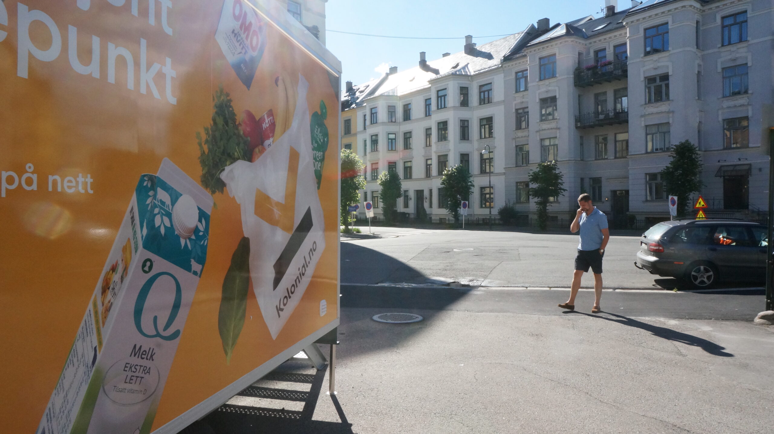 Det kreves stahet og utholdenhet for å utfordre de store matgigantene med nyskapende dagligvarehandel på nett.  For å møte forbrukerne på en oppdatert måte. Her ved utleveringspunkt på Frogner.