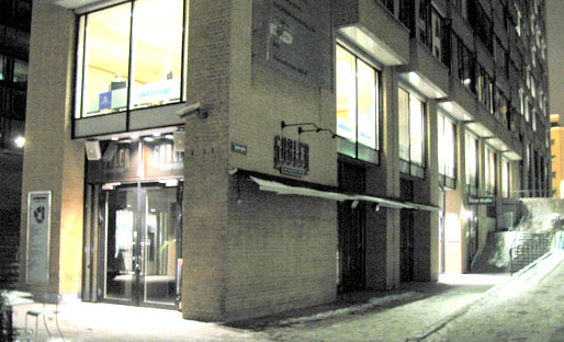Restaurant Gabler ligger midt i tinghuskvartalet på CJ Hambros plass - det hjalp ikke mye med tanke på å skape lønnsom drift. Foto: Petter Wang