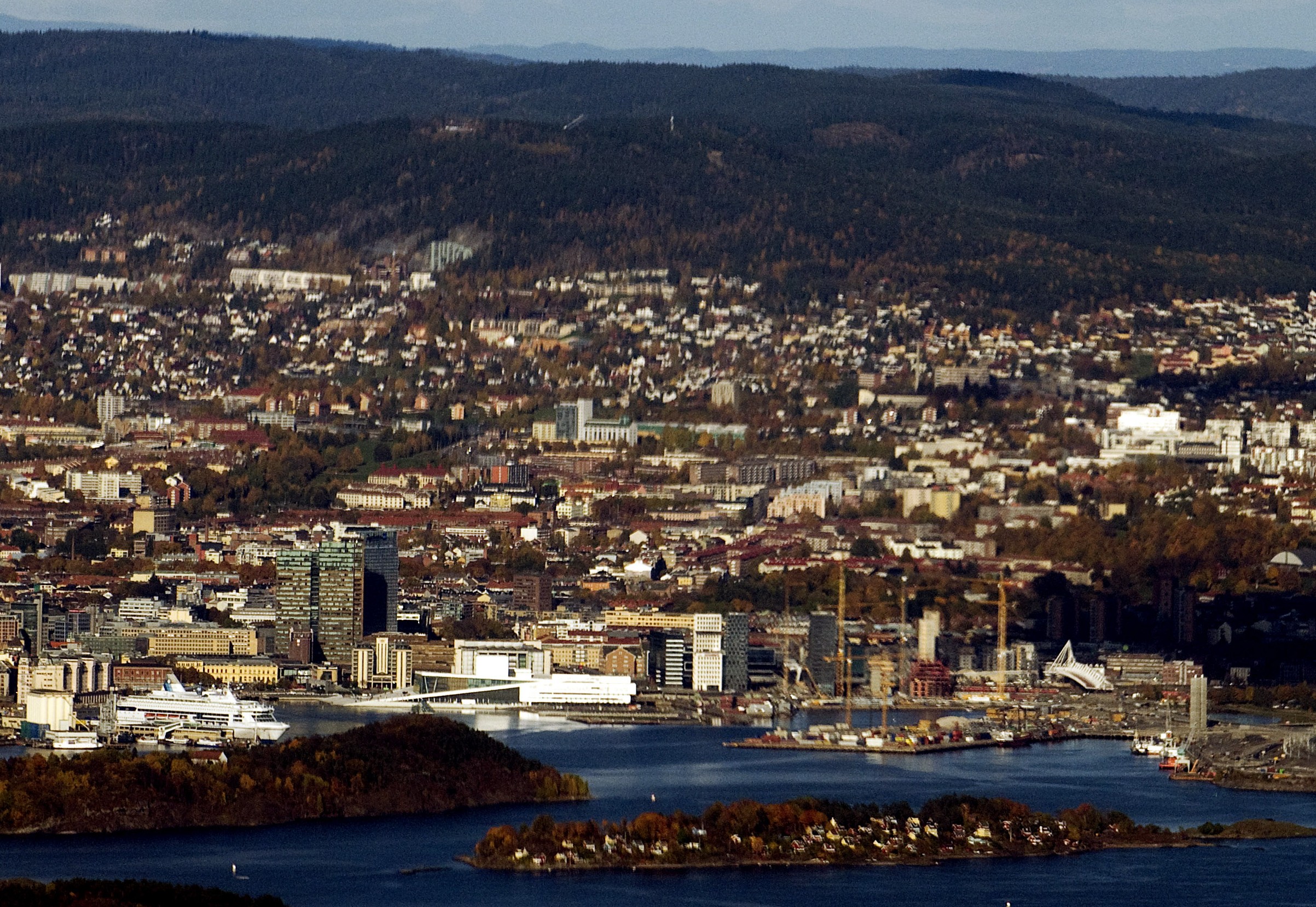 Oslo skiller seg kraftig ut fra resten av landet med sin markante nedgang i antall konkurser. Foto: Gorm K. Gaare