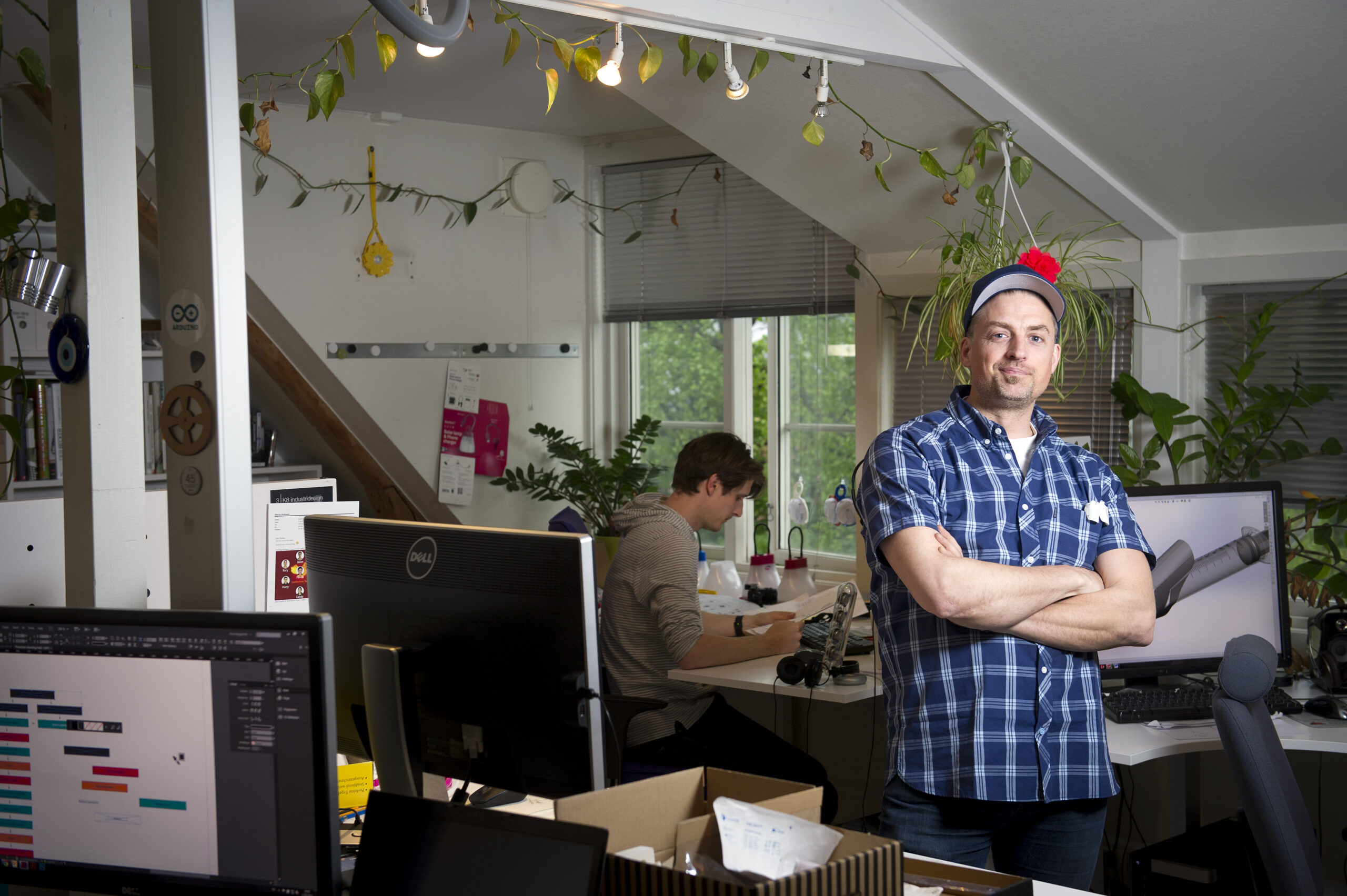 Motgang kan være ren motivasjon for Marius Andresen i K8 Industridesign.