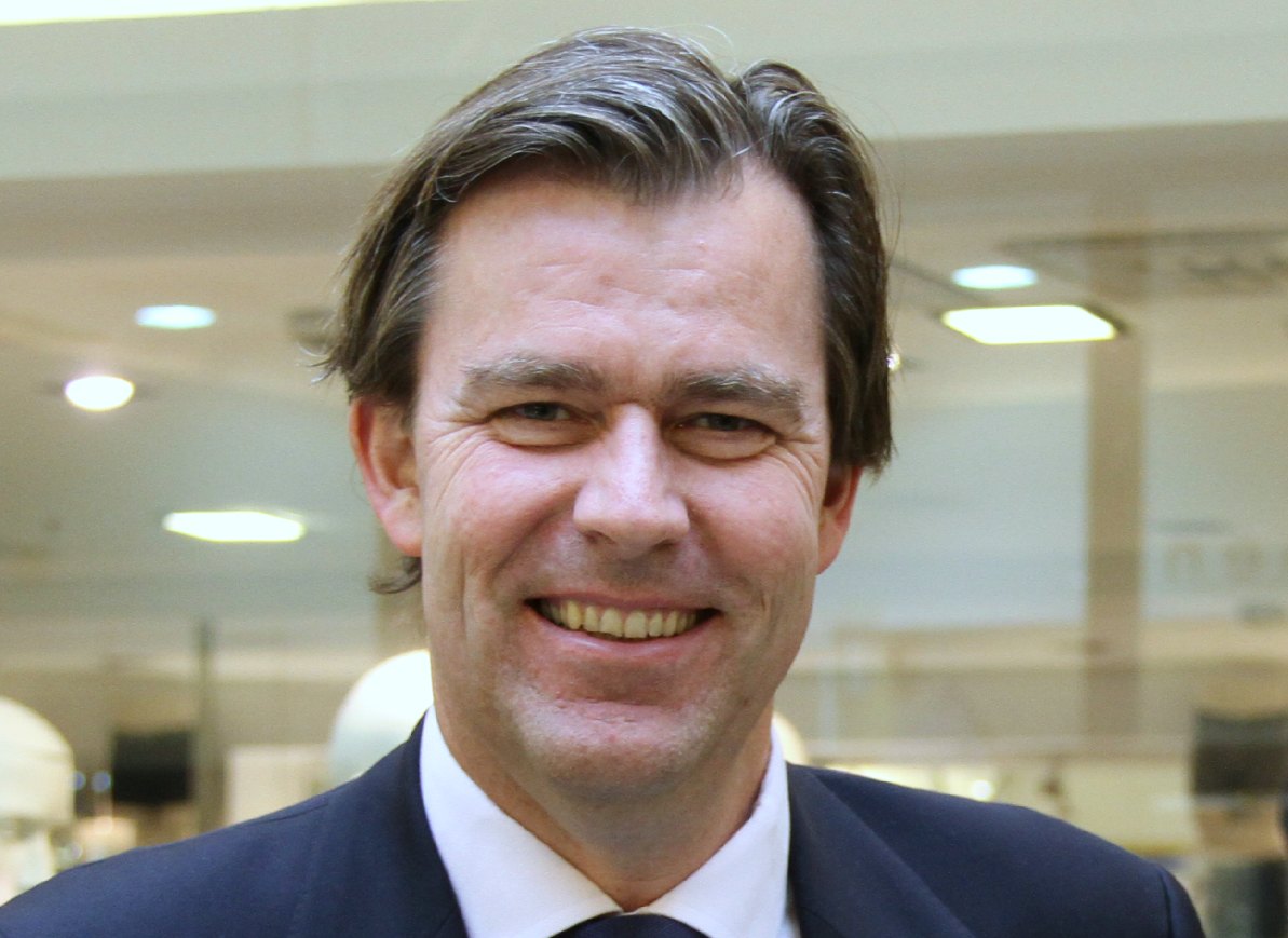 Senterleder Øystein Aurlien bygger om Paleet med digitalisering som sentralt element. Foto: KLP Eiendom.