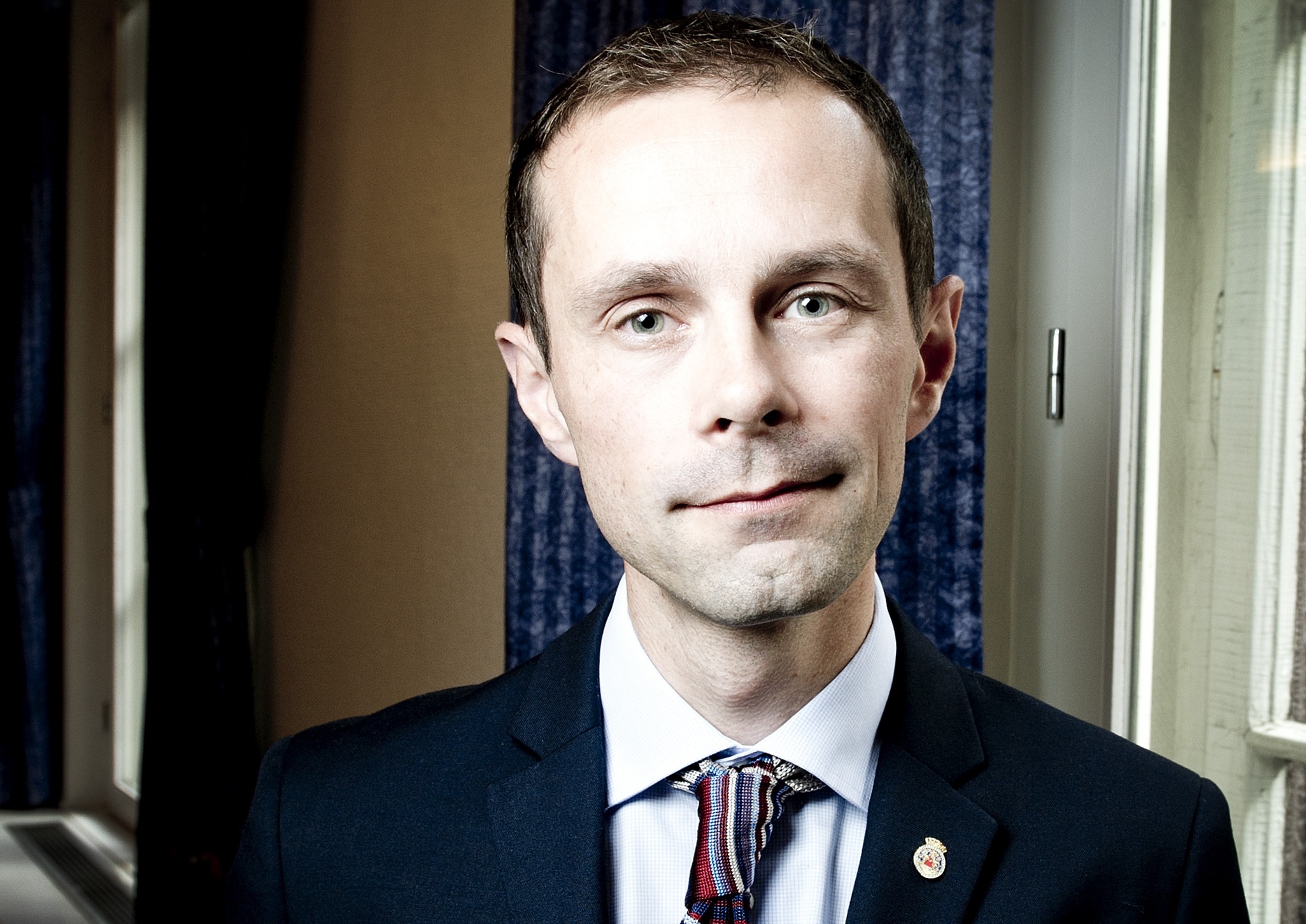 Hallstein Braathen Bjercke (V), Oslos næringsbyråd, etablerer to enheter som skal være pådrivere for et blomstrende næringsliv i hovedstaden. Foto: Gorm K. Gaare