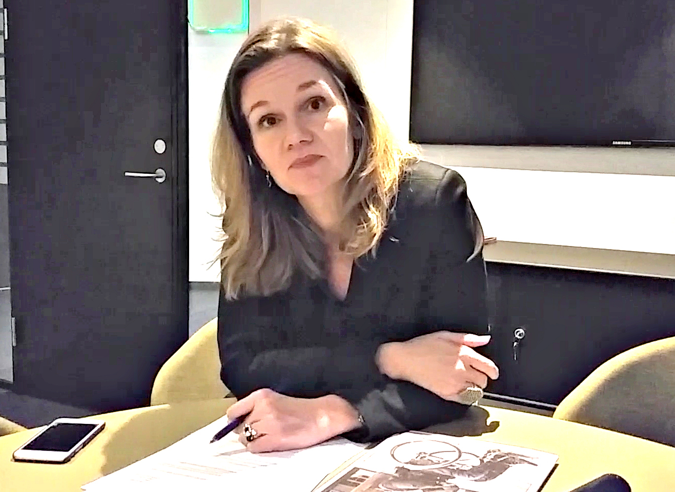Kristin Øyen, kommunikasjonssjef i Oslo kommunes boligselskap Boligbygg KF - en av de store aktørene i Oslos utleiemarked. Foto: Ferhat Aziz.