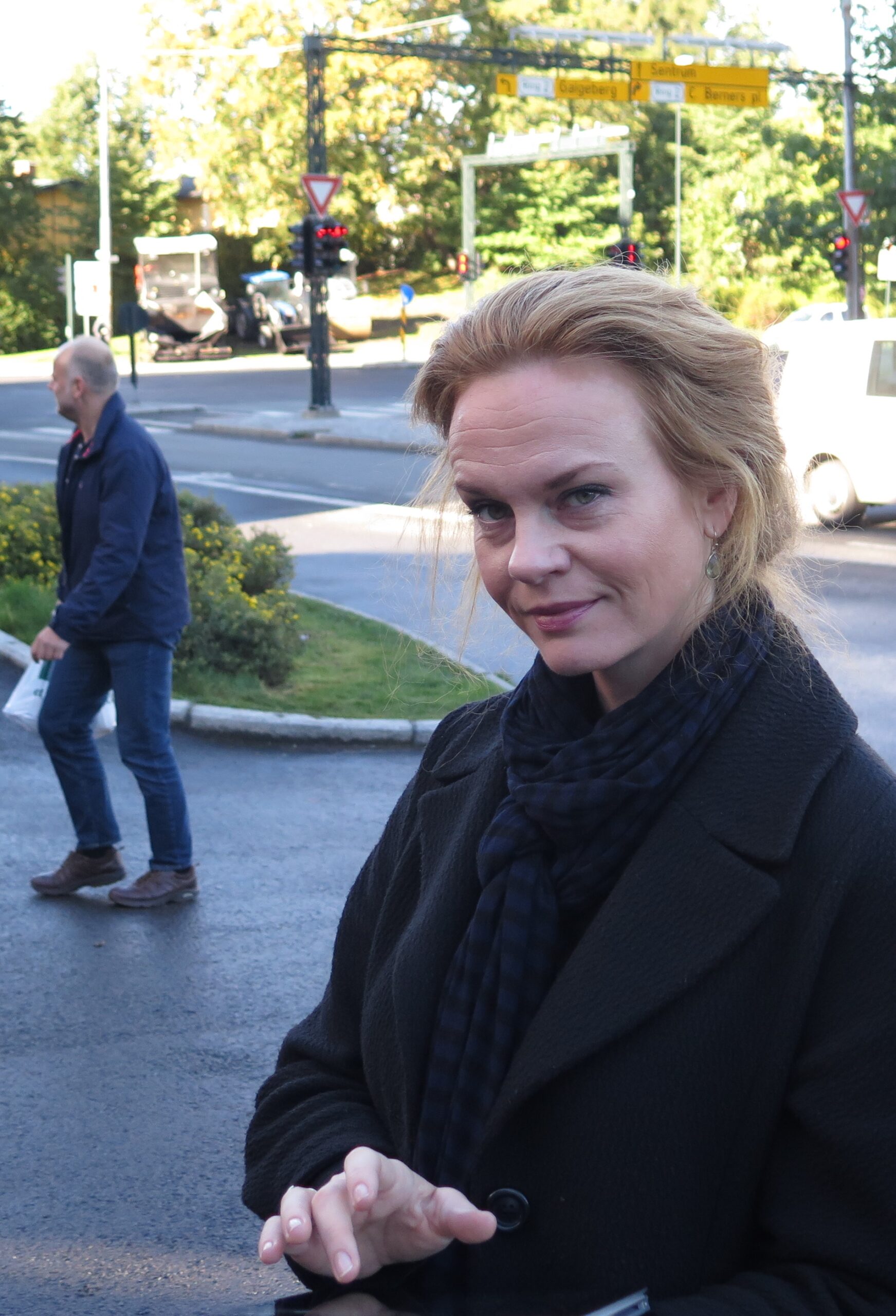 Cathrine Rysst står bak den norske versjonen av en app for akutt-oversettelse, som hun nå ønsker å tilby til hjelp for norsk flyktningemottak. Foto: Tellef Øgrim.