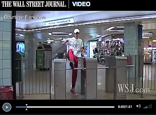 Plankas kamp mot dyr bussbillet sjarmerer Wall Street Journal. (foto: faksimile)
