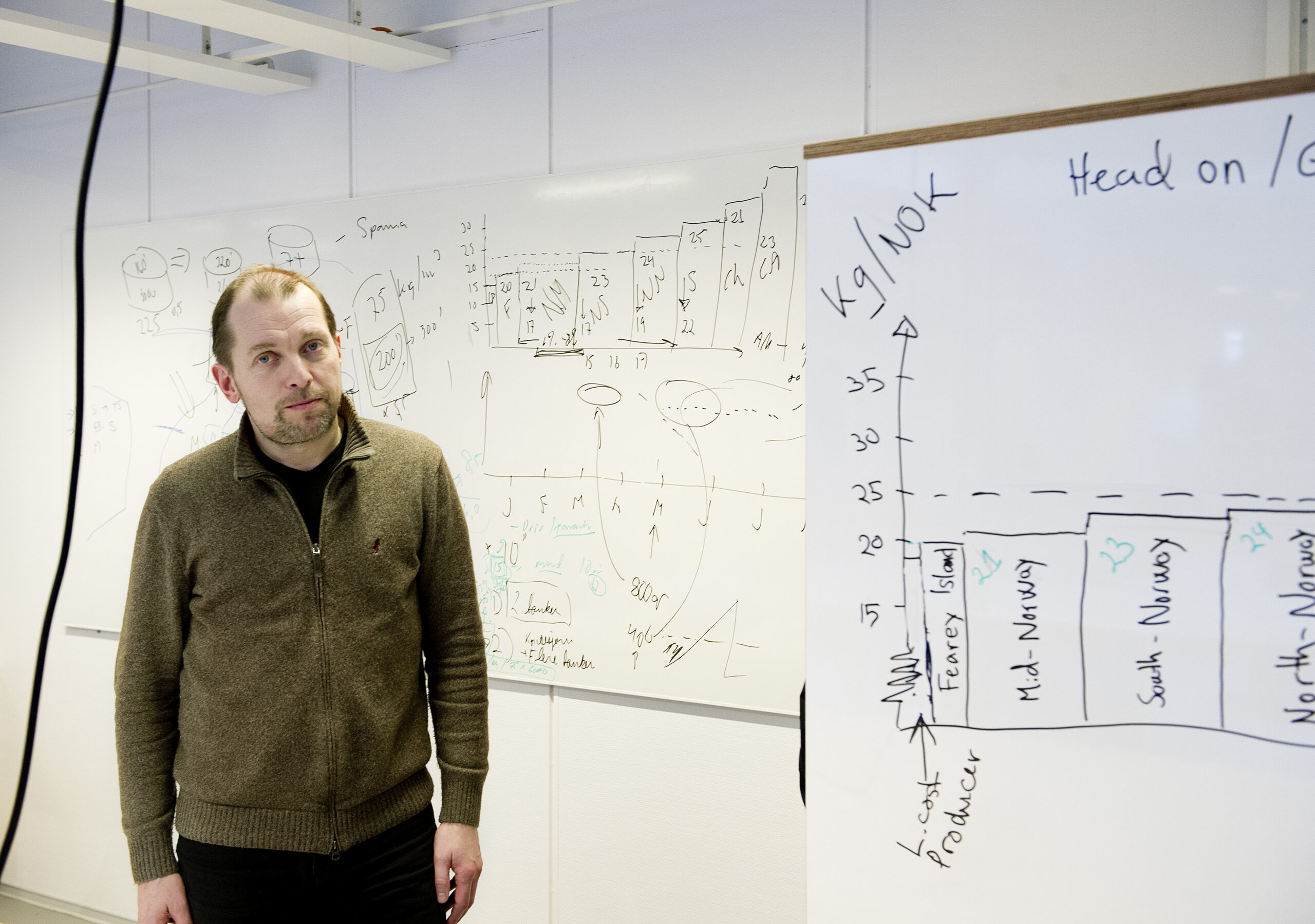 Geir Spiten, CEO in Akvatech. - The real job is to solve problems, not to sell a particular solution, he says. Photo: Gorm K. Gaare