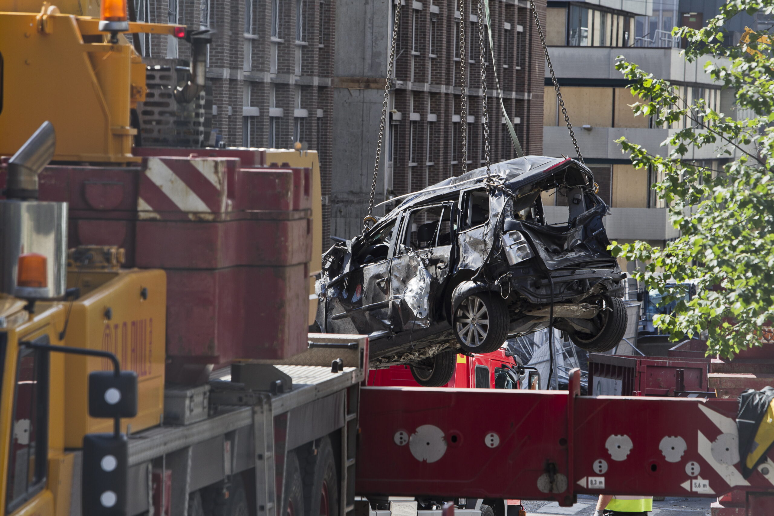 Regjeringskvartalet ryddes etter terrorbomben