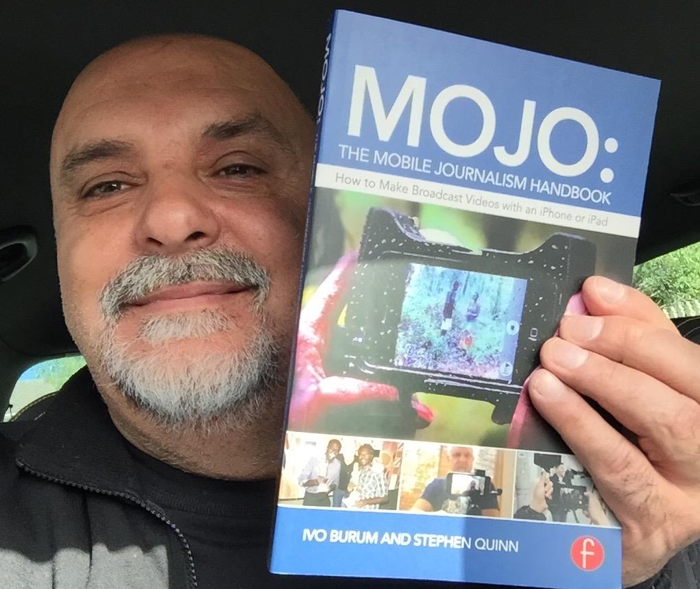 Ivo Burum er en av verdens fremste eksperter på mobiljournalistikk.