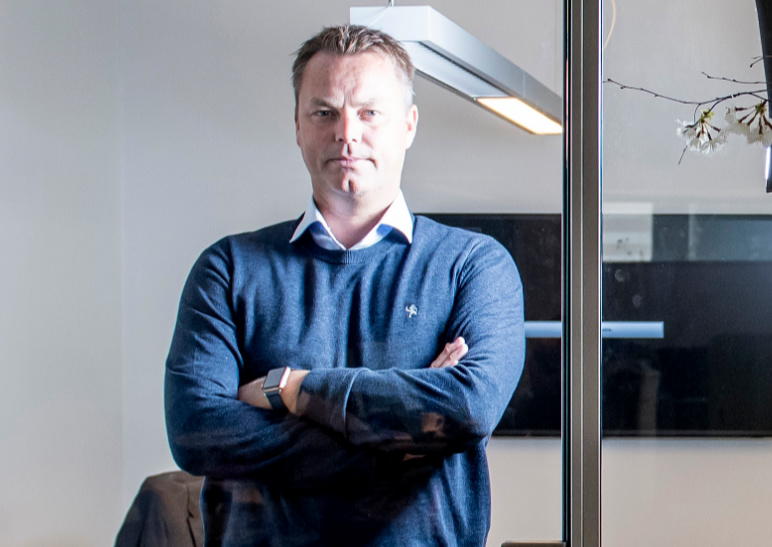 Årets OBM-stabeis 2018: – En grunder må evne å stå imot motstand som oppstår ved endring, å bekjempe etablerte sannheter, gamle vaner og tradisjonelle/konvensjonelle tenkemåter, sier Stian Rustad. Foto: GORM K. GAARE.