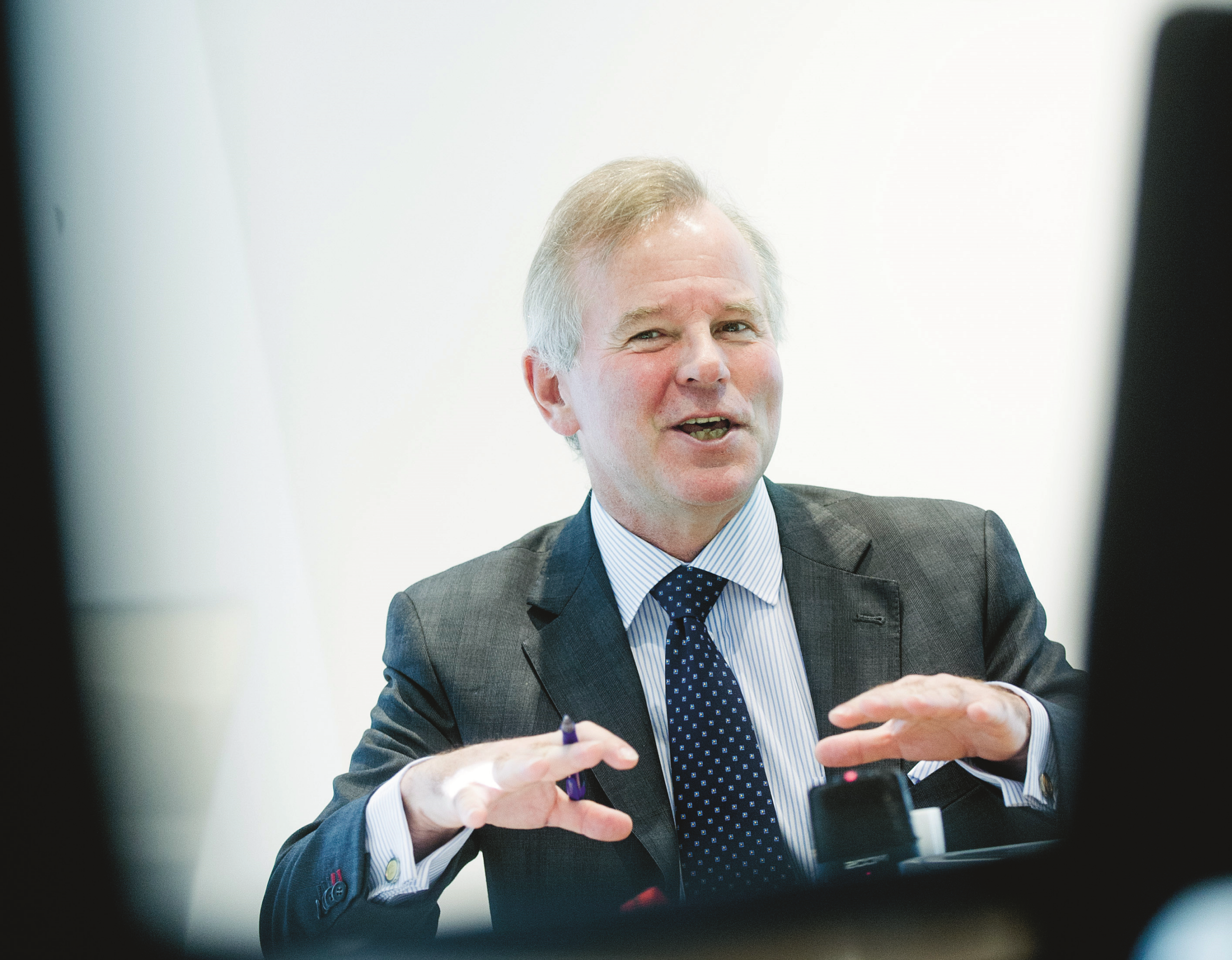 Ole Petter Ottersen, rektor ved Universtitetet i Oslo, er leder for styringsgruppen i bioøkonomiprosjektet BioVerdi. Foto: Gorm K. Gaare.