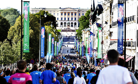Sportsklubben Vidar satser på over 20 000 deltagere i Oslo Maraton neste høst. Foto: SK Vidar