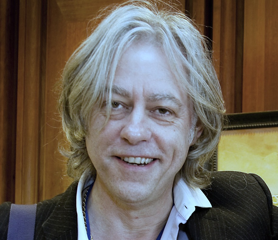 Sir Bob Geldof with keynote speech at AquaVision 2014.