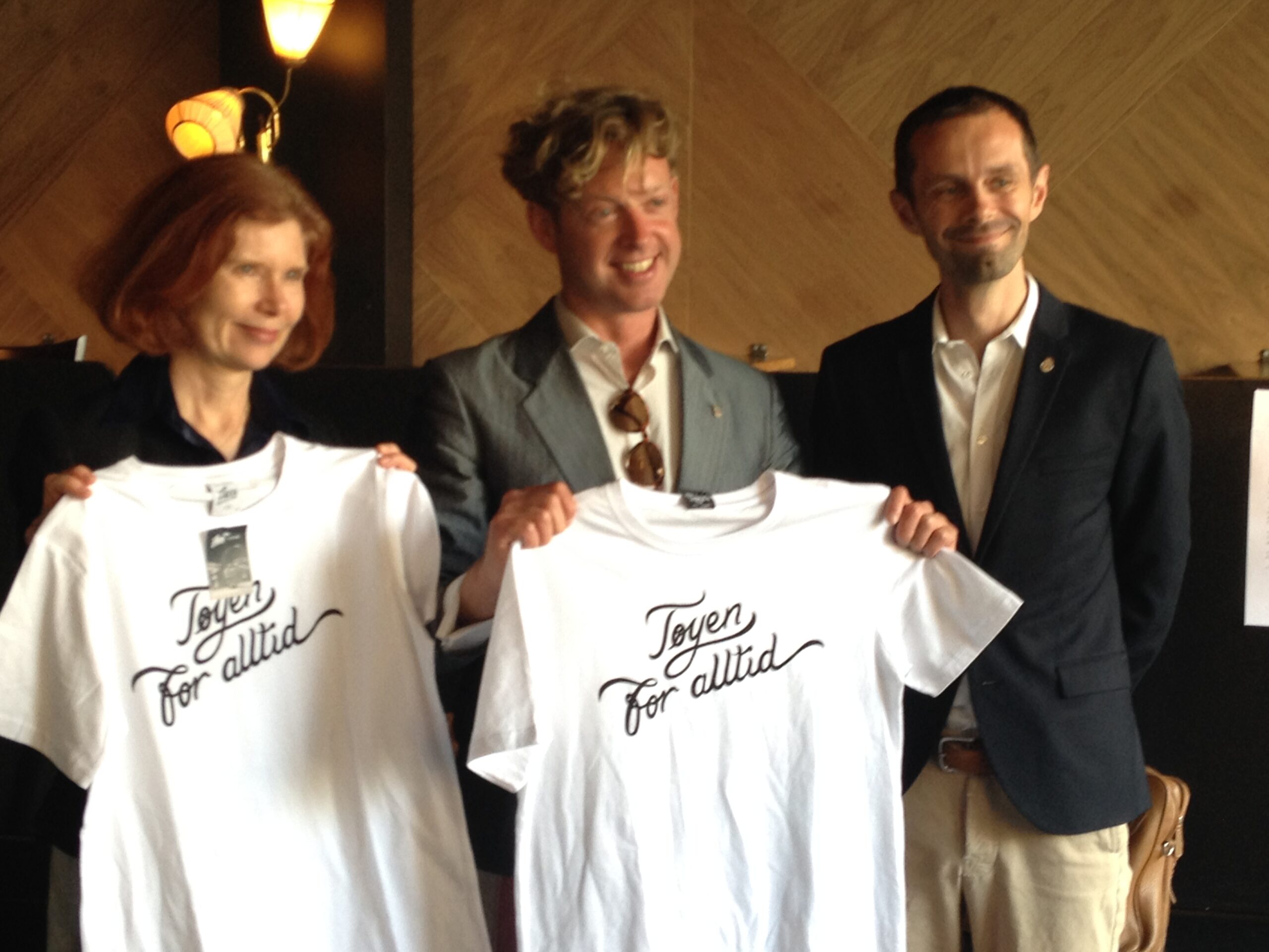 The British Ambassador Sarah Gillett, The Trampery´s CEO Charles Armstrong and Vice Major of Oslo Hallstein Bjercke