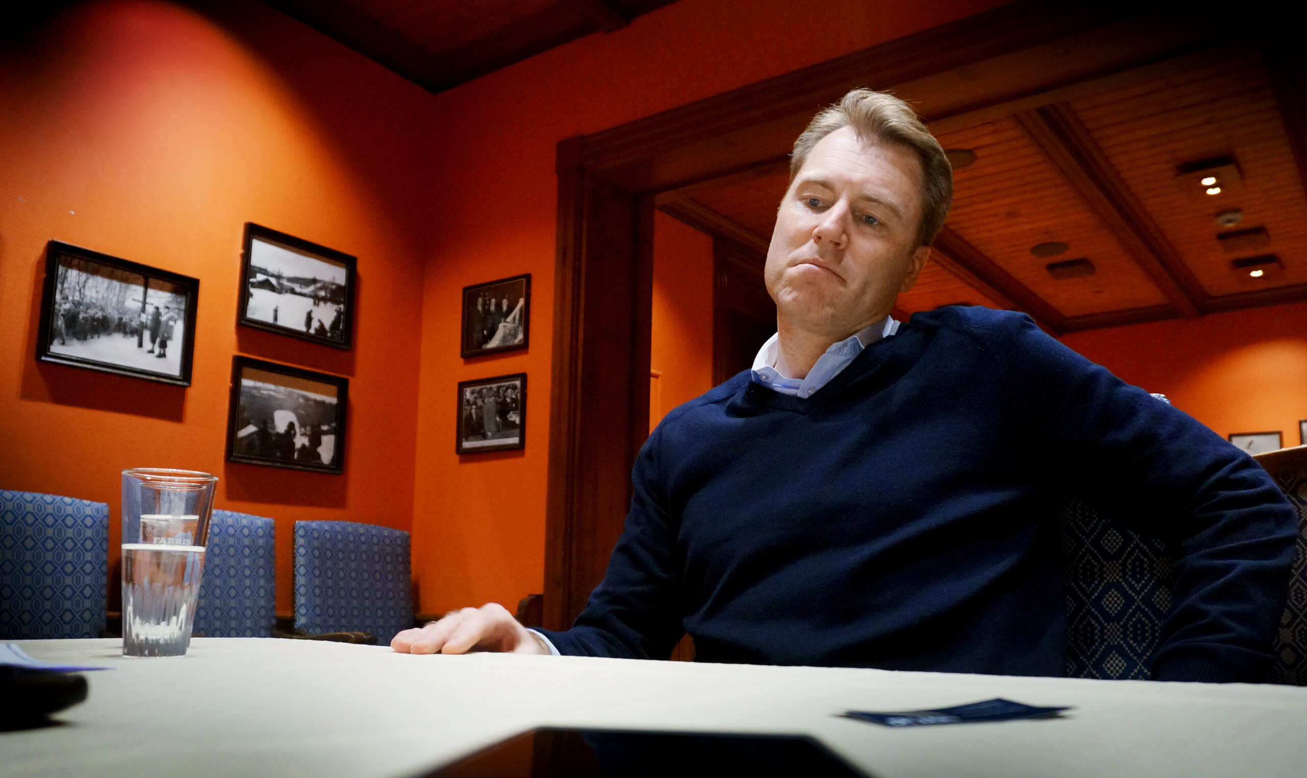Mr. Paal Kibsgaard , Schlumberger, is allways keen to aquiering innovative startups. Photo: Magne Otterdal