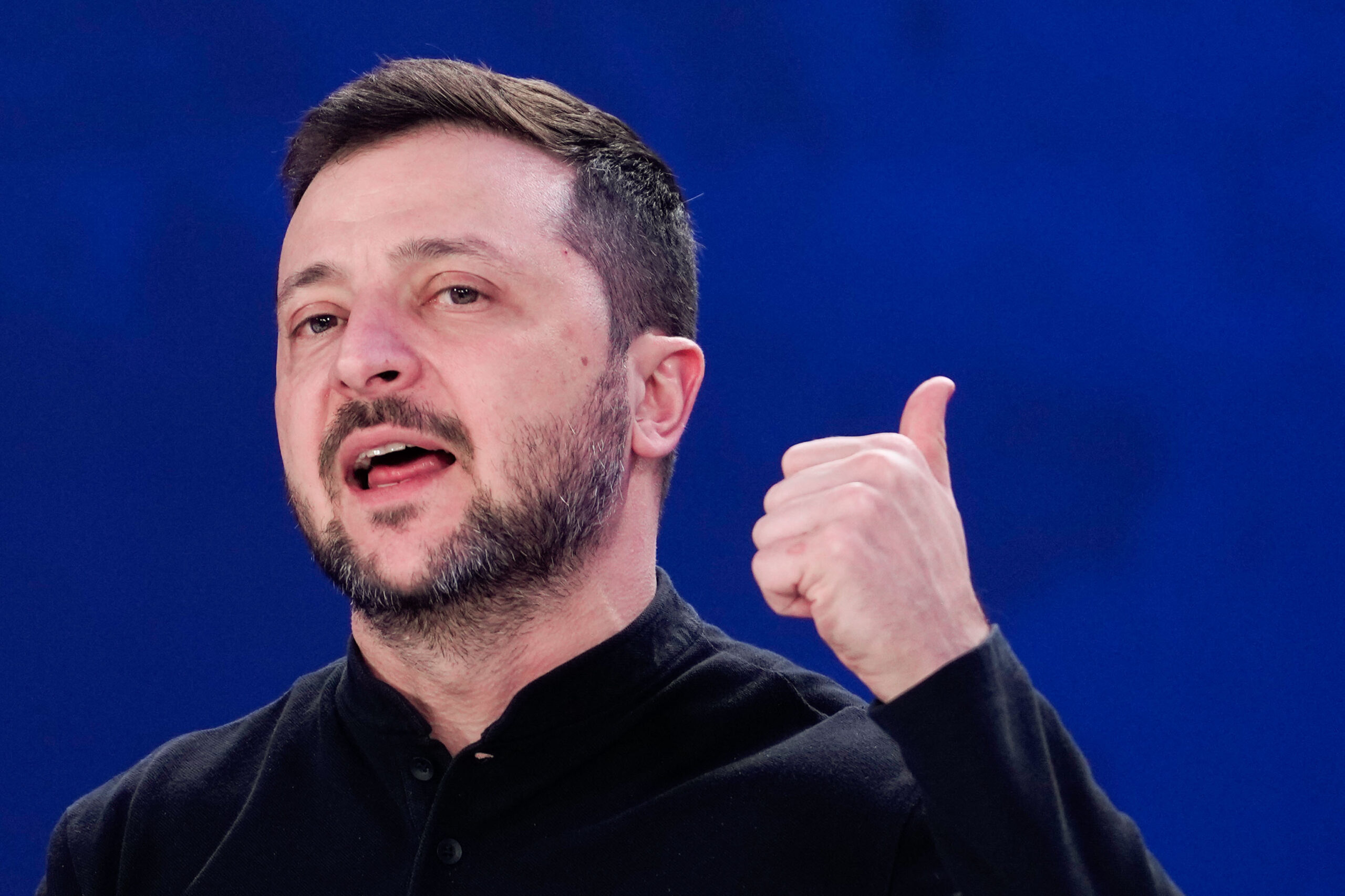 Ukrainas president Volodymyr Zelenskyj håpar at krigen i landet kan ta slutt i løpet av året. Foto: Javad Parsa / POOL / NTB / NPK Bilete: uqjcaCslwlM