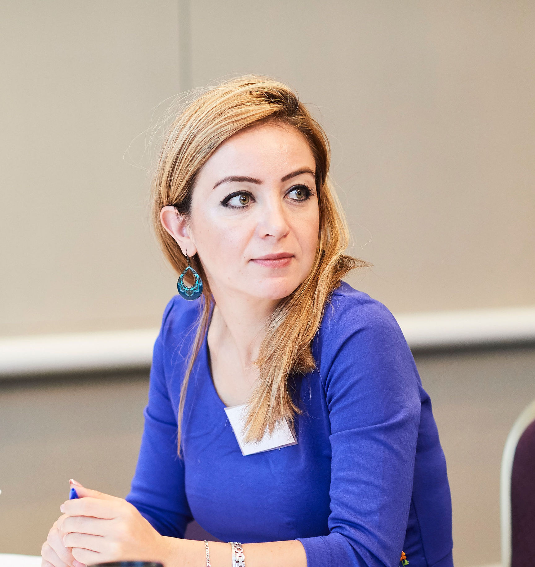 Zaina Erhaim, journalist.